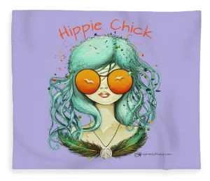 Hippie Chick - Blanket