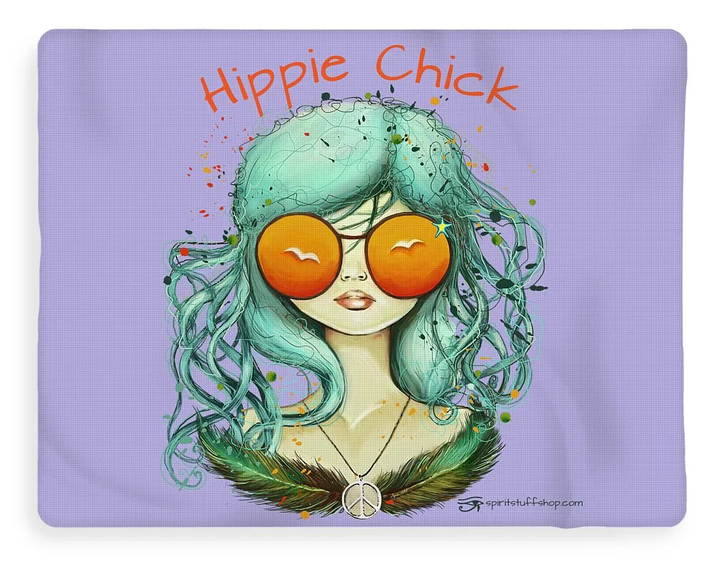 Hippie Chick - Blanket