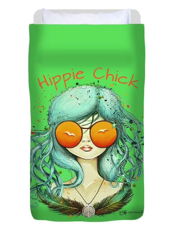 Hippie Chick - Duvet Cover