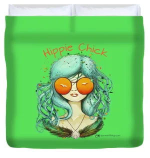 Hippie Chick - Duvet Cover