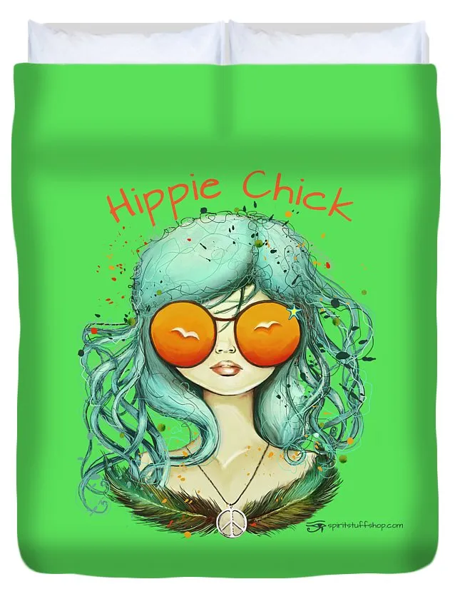 Hippie Chick - Duvet Cover