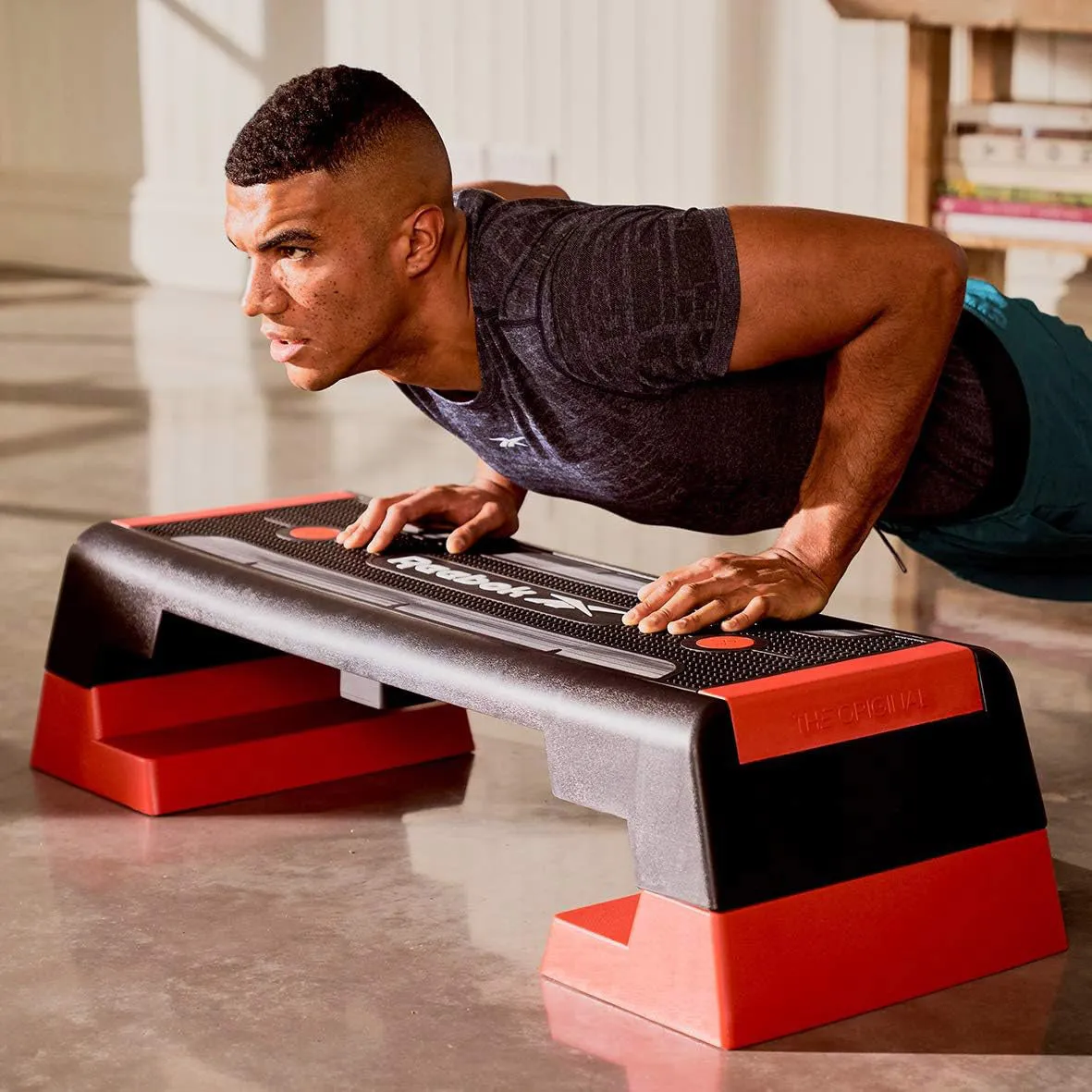 Hit Fitness 20kg Pump Set & Reebok Step