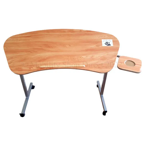 HOMECRAFT Over Armchair Tilting Table with Side Table