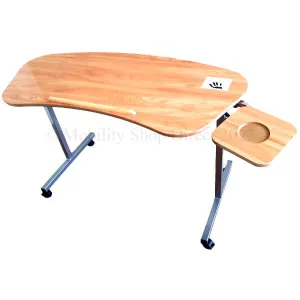 HOMECRAFT Over Armchair Tilting Table with Side Table