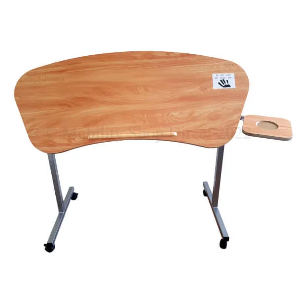 HOMECRAFT Over Armchair Tilting Table with Side Table