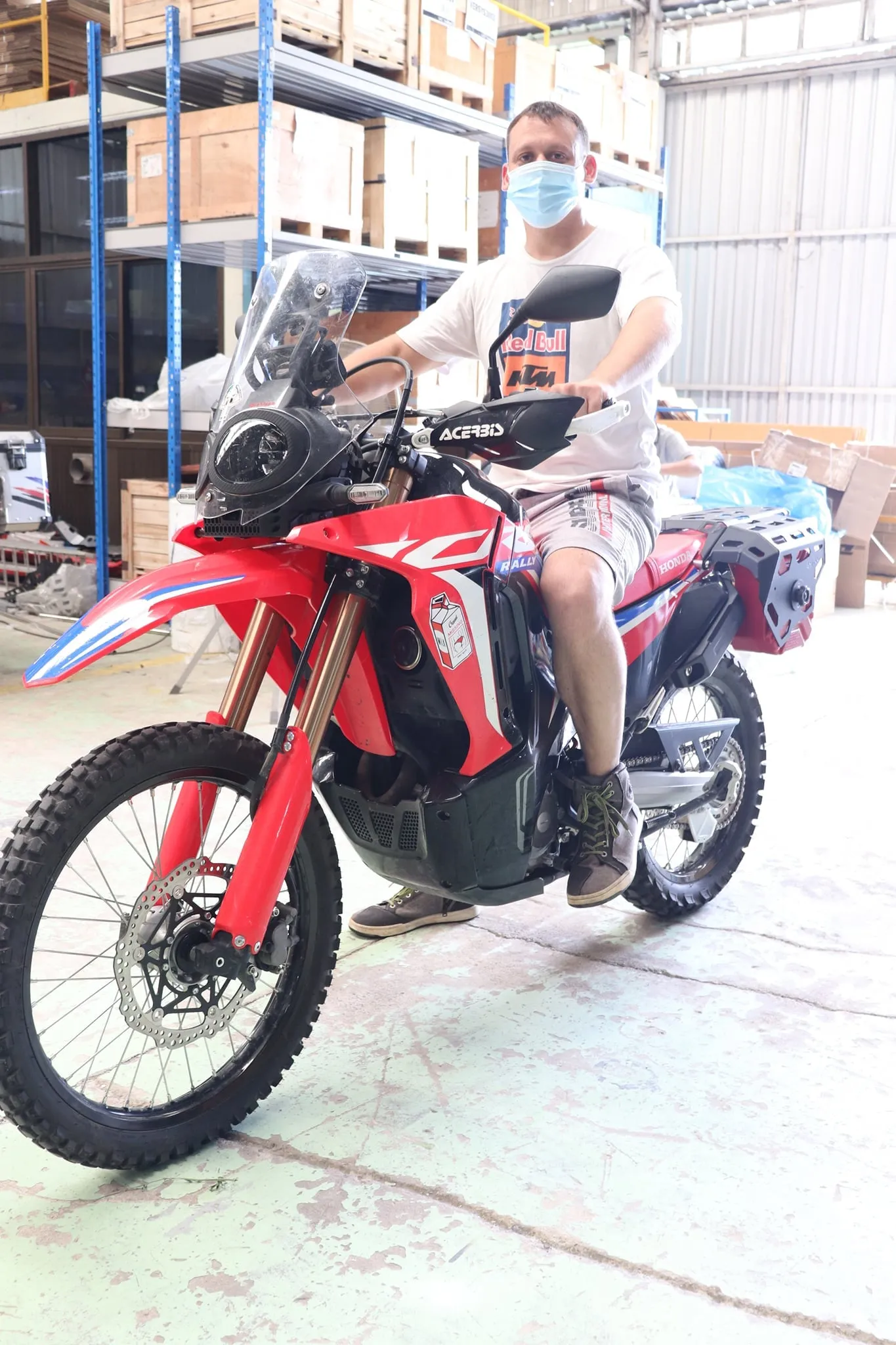 Honda CRF300L Rear Cargo Rack & Side Racks