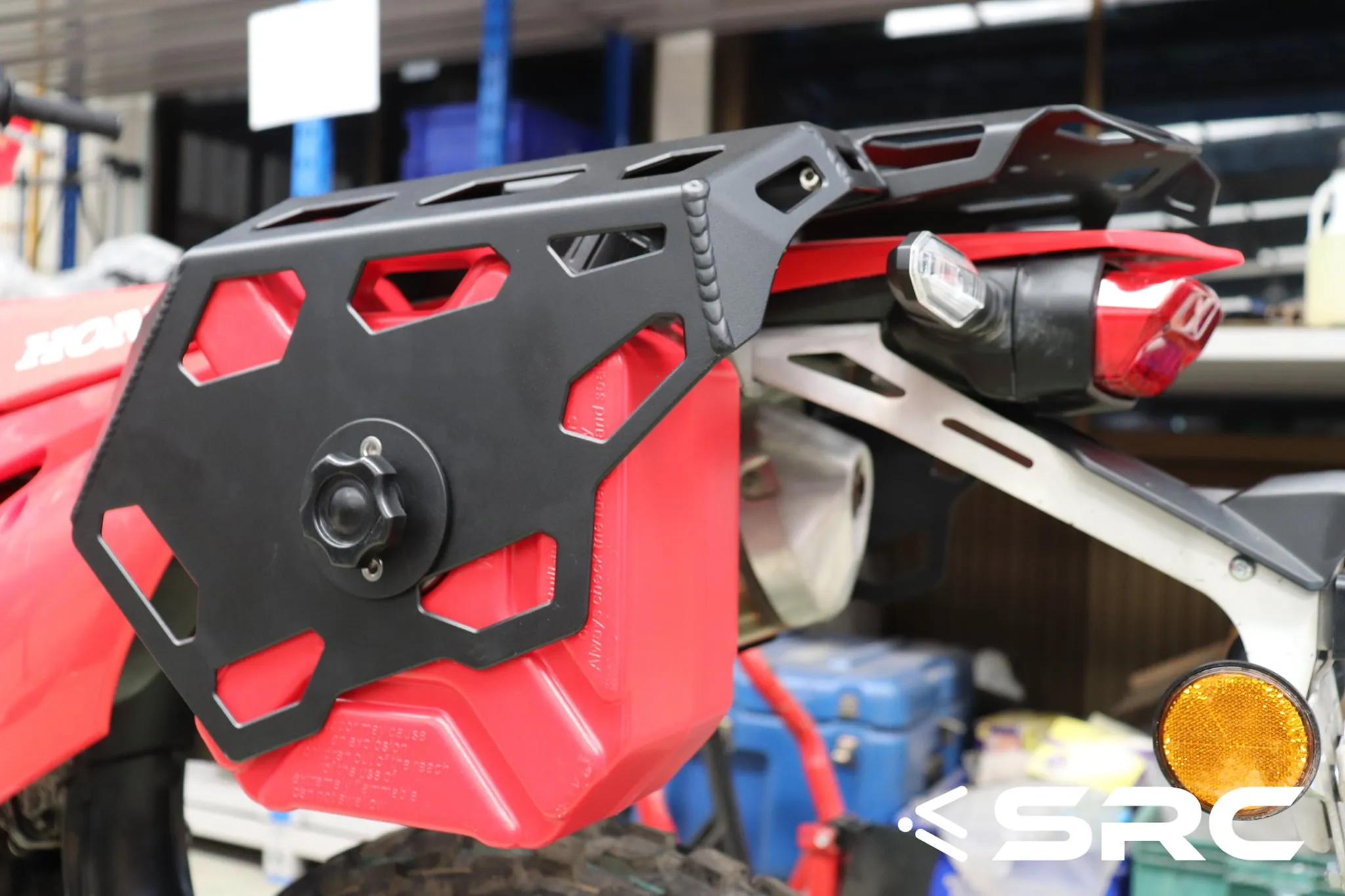 Honda CRF300L Rear Cargo Rack, Side Racks & Gas Tank