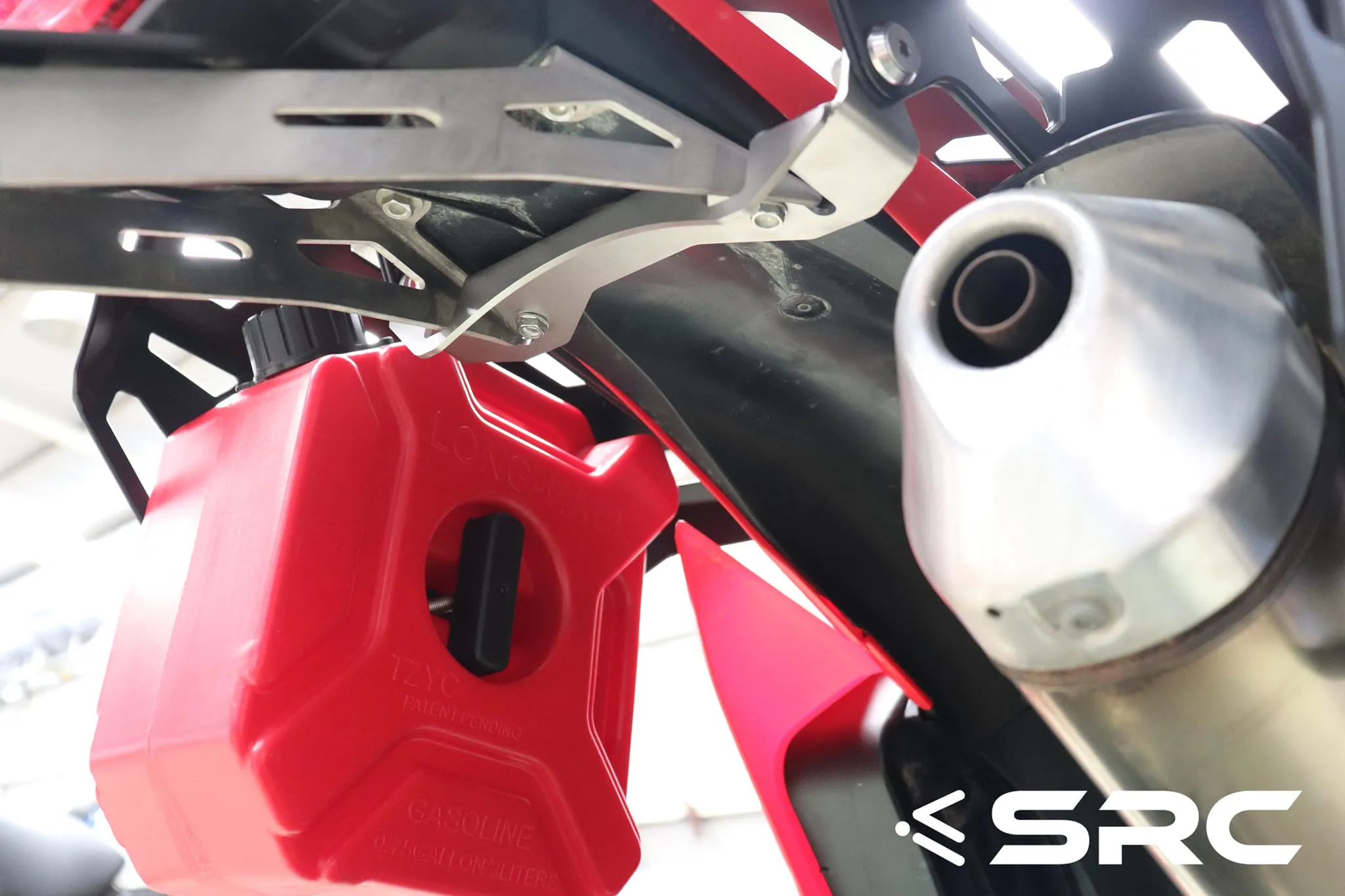 Honda CRF300L Rear Cargo Rack, Side Racks & Gas Tank