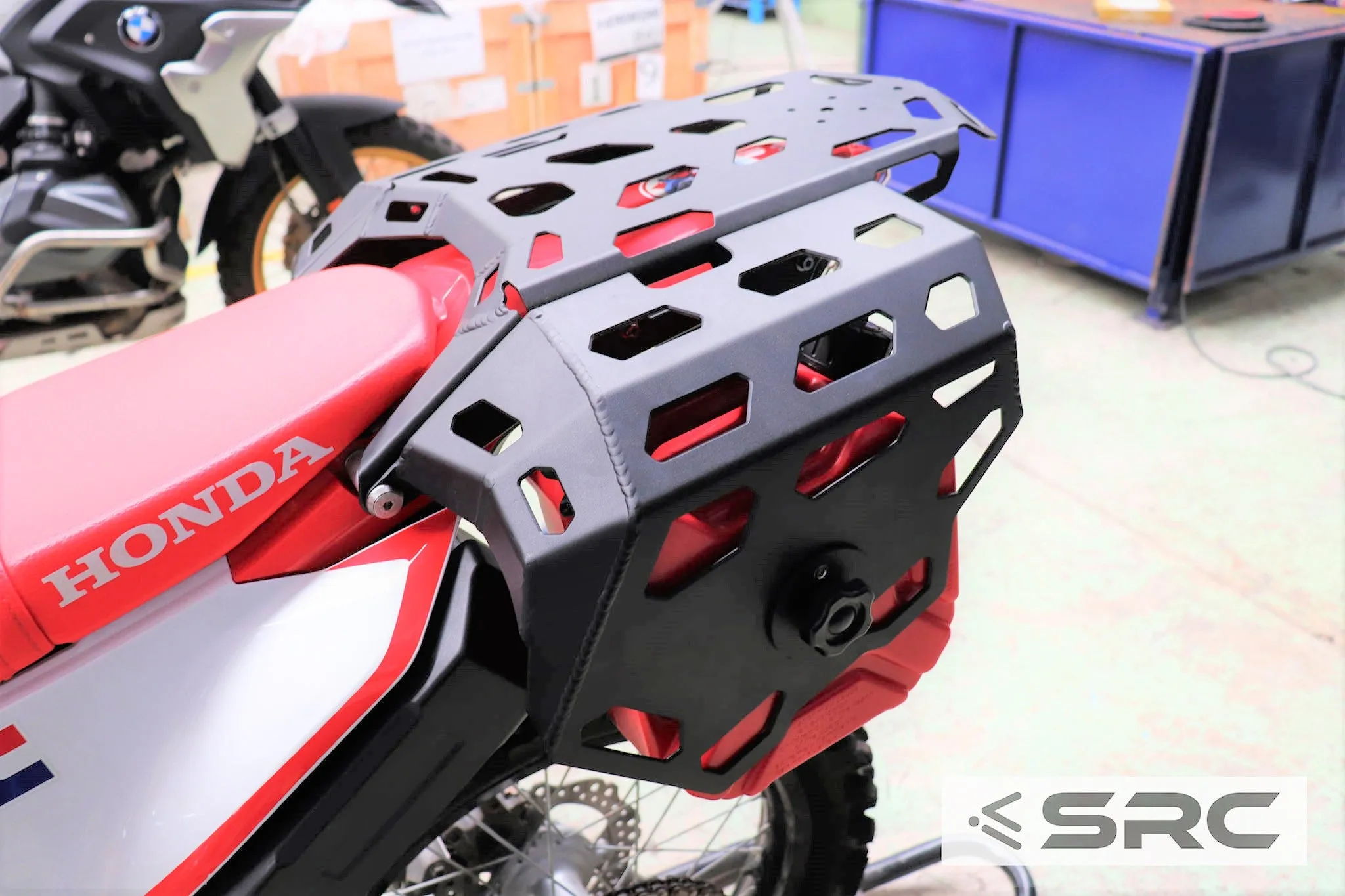 Honda CRF300L Rear Cargo Rack, Side Racks & Gas Tank