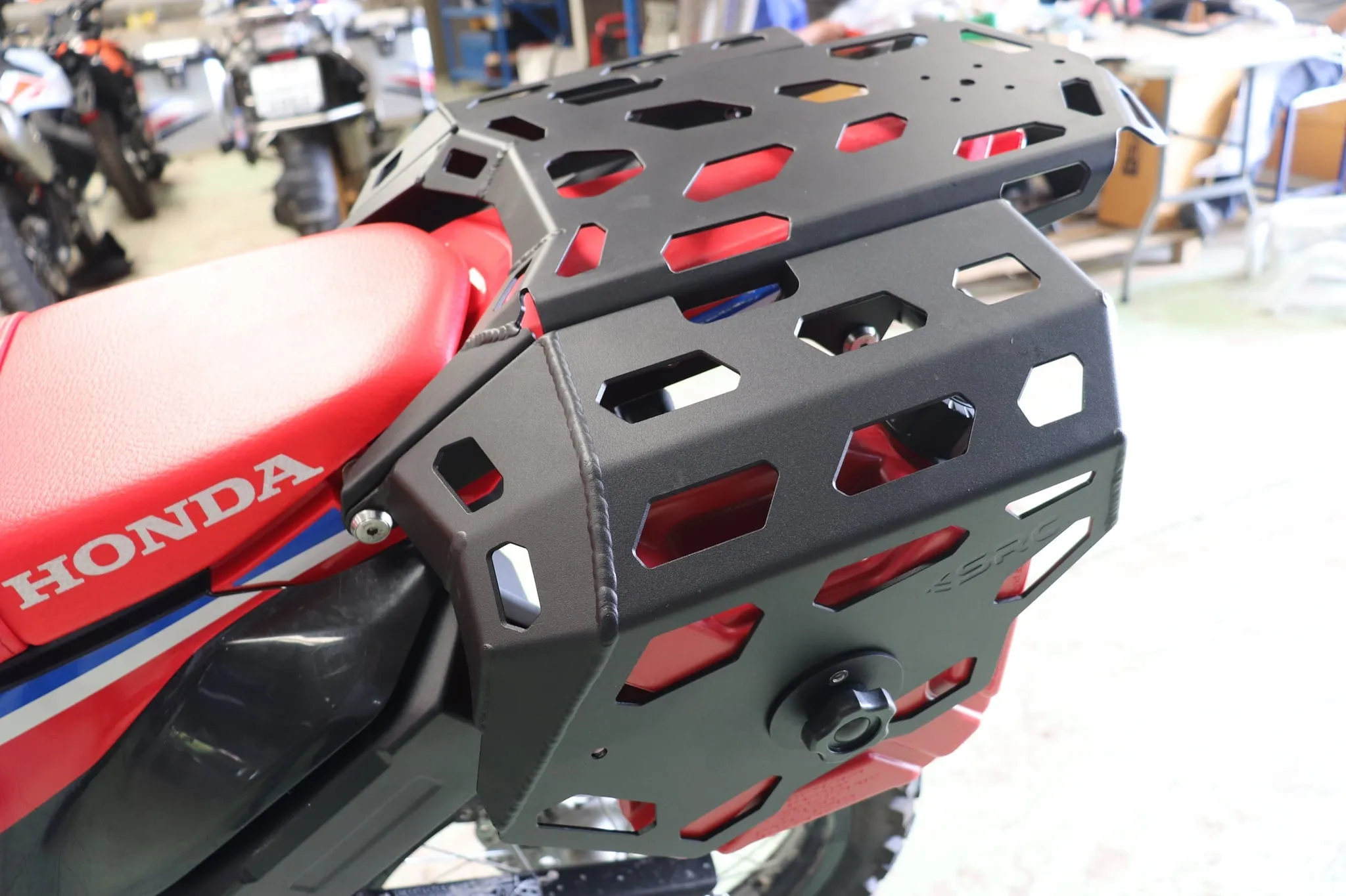 Honda CRF300L Rear Cargo Rack, Side Racks & Gas Tank
