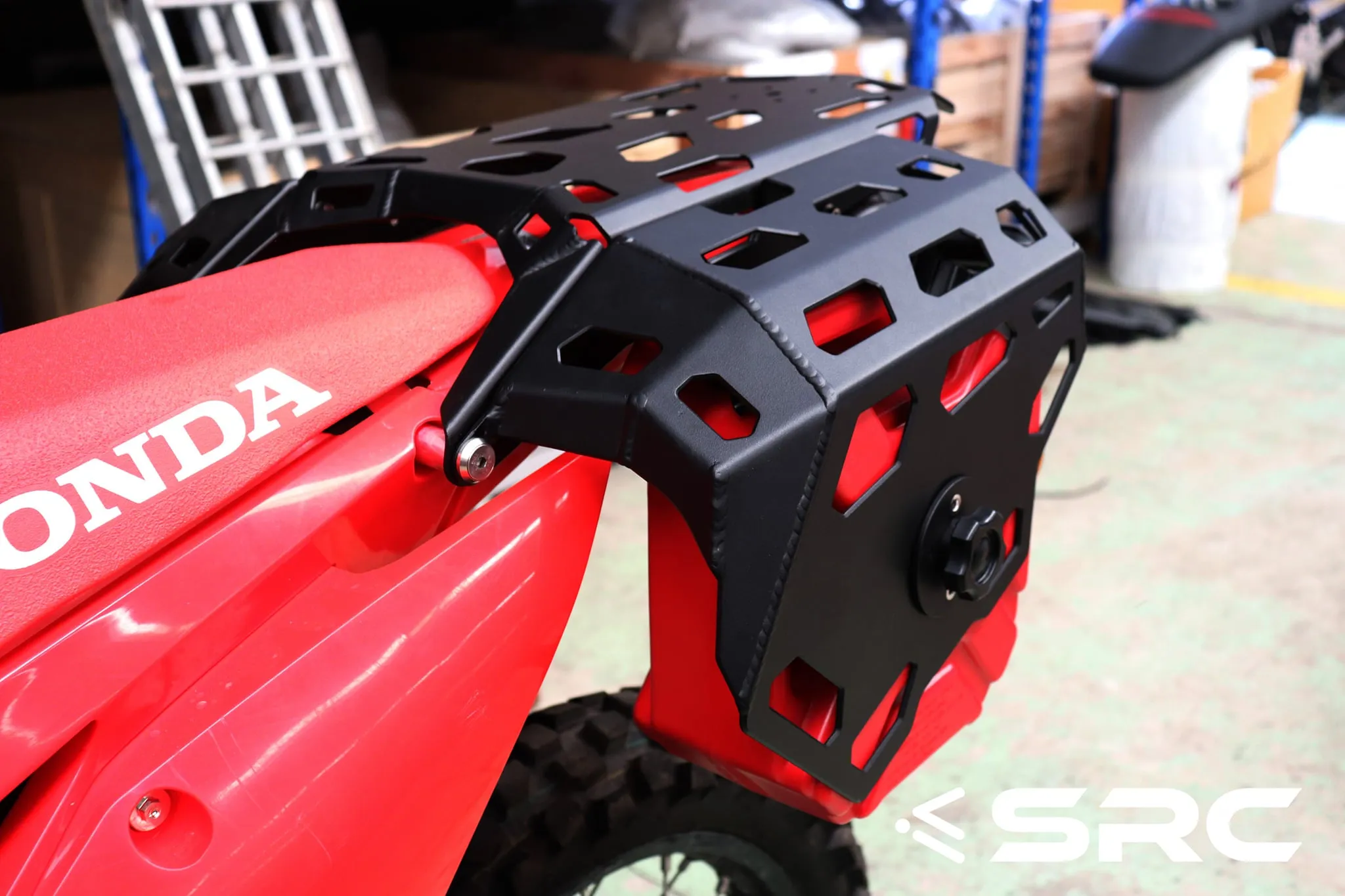Honda CRF300L Rear Cargo Rack, Side Racks & Gas Tank