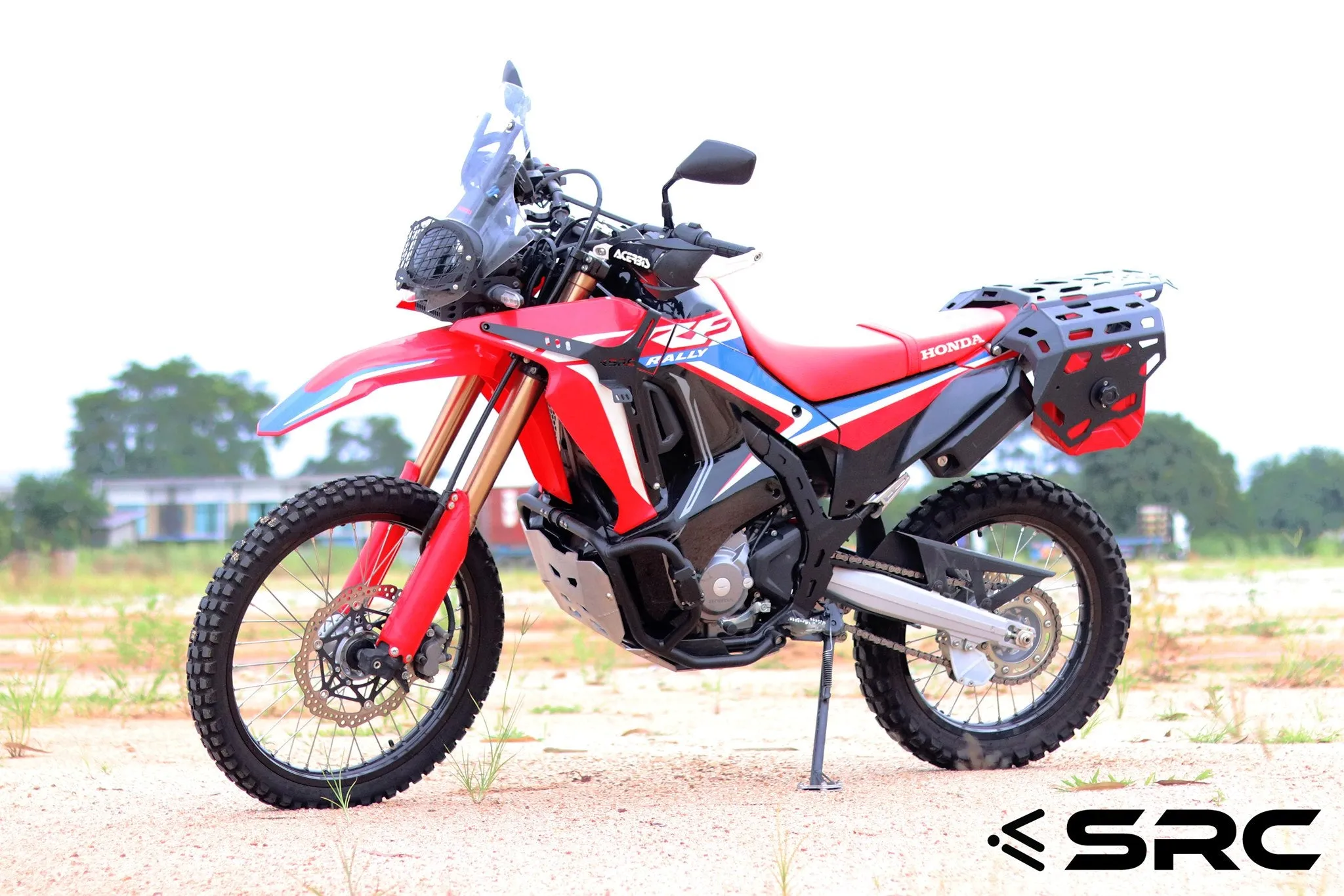 Honda CRF300L Rear Cargo Rack, Side Racks & Gas Tank