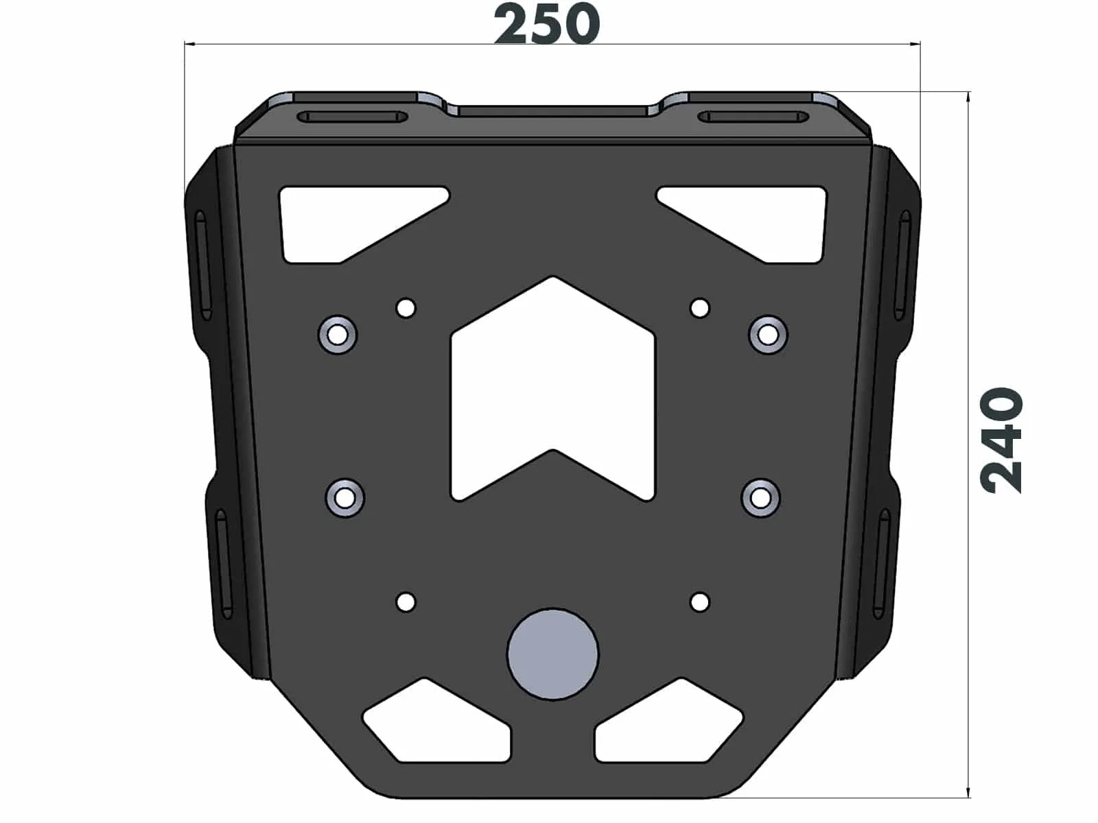 HONDA NX 500 Carrier - Mini Rack