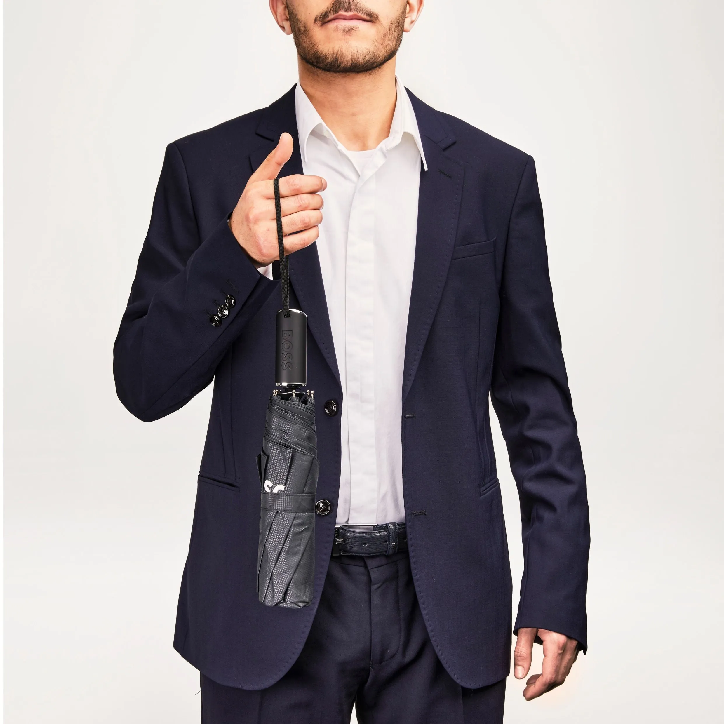HUGO BOSS HUF304A-Pocket umbrella Loop Black