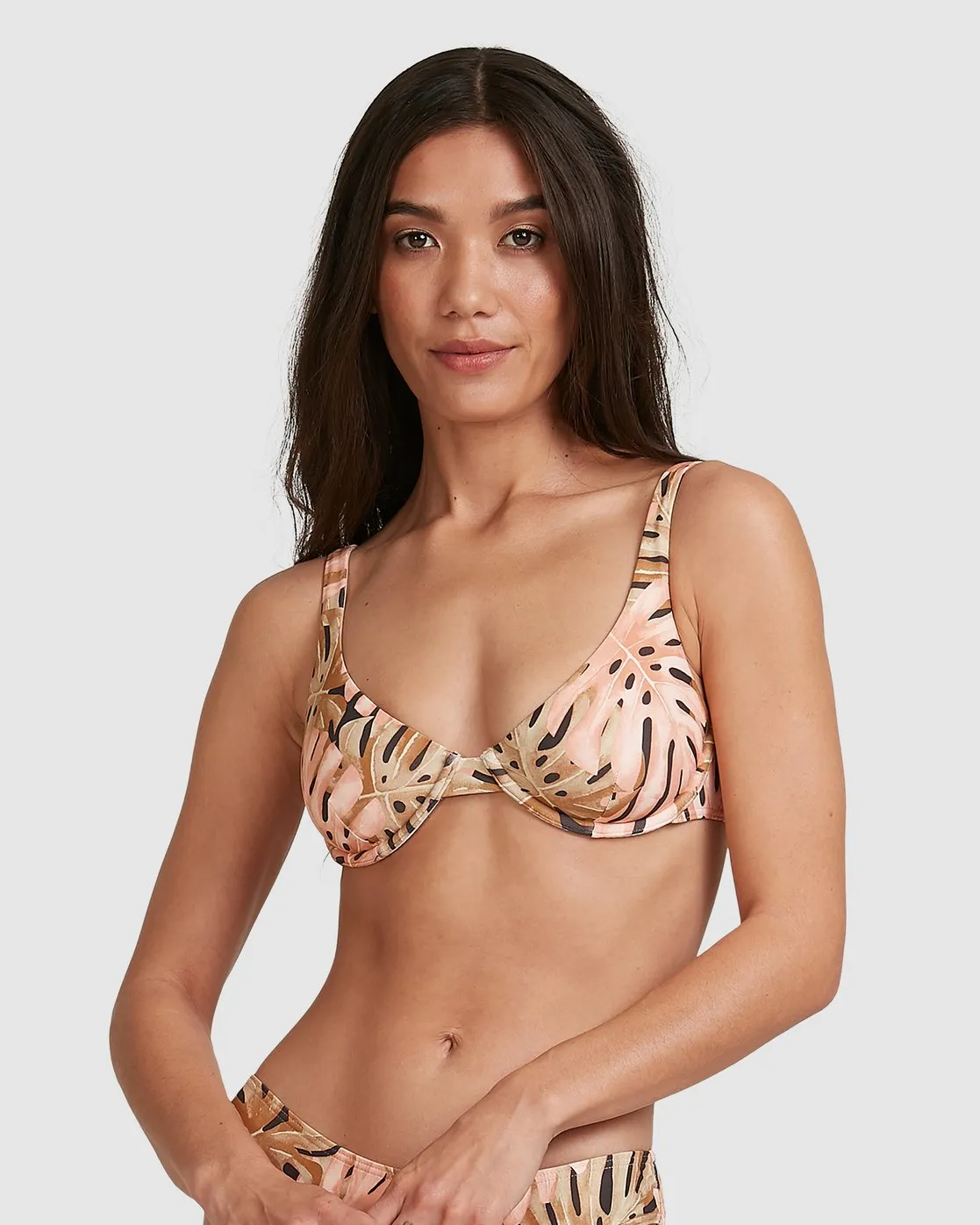 Hula Palm Bra Bikini Top