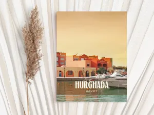 Hurghada Retro Wall Art, Egypt