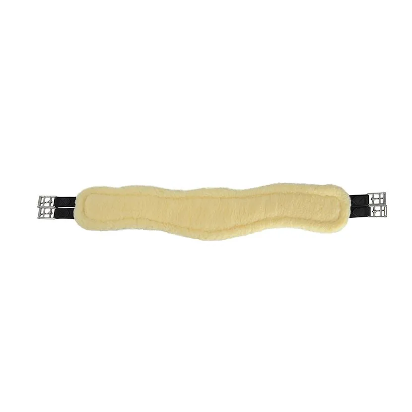 Hy Equestrian Fleece Lined GP/Jumping Contoured Girth