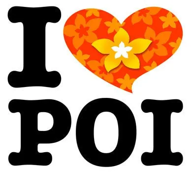 I Love Poi Decal