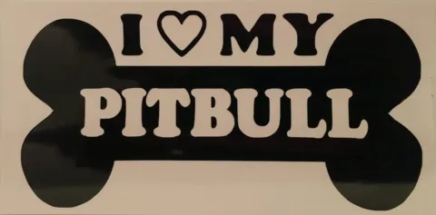 I <3 my Pit Bull sticker