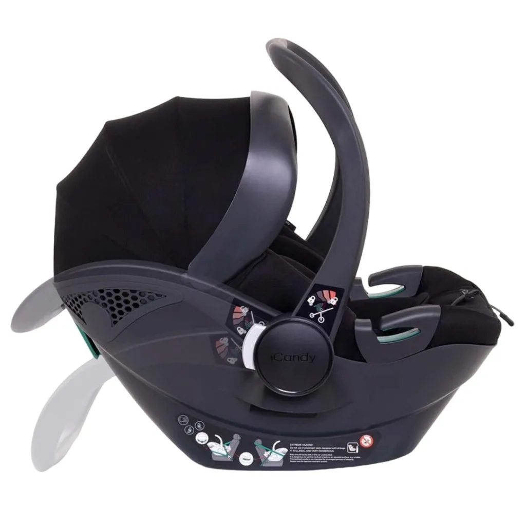 ICANDY Cocoon Car Seat & Base - Black Edition