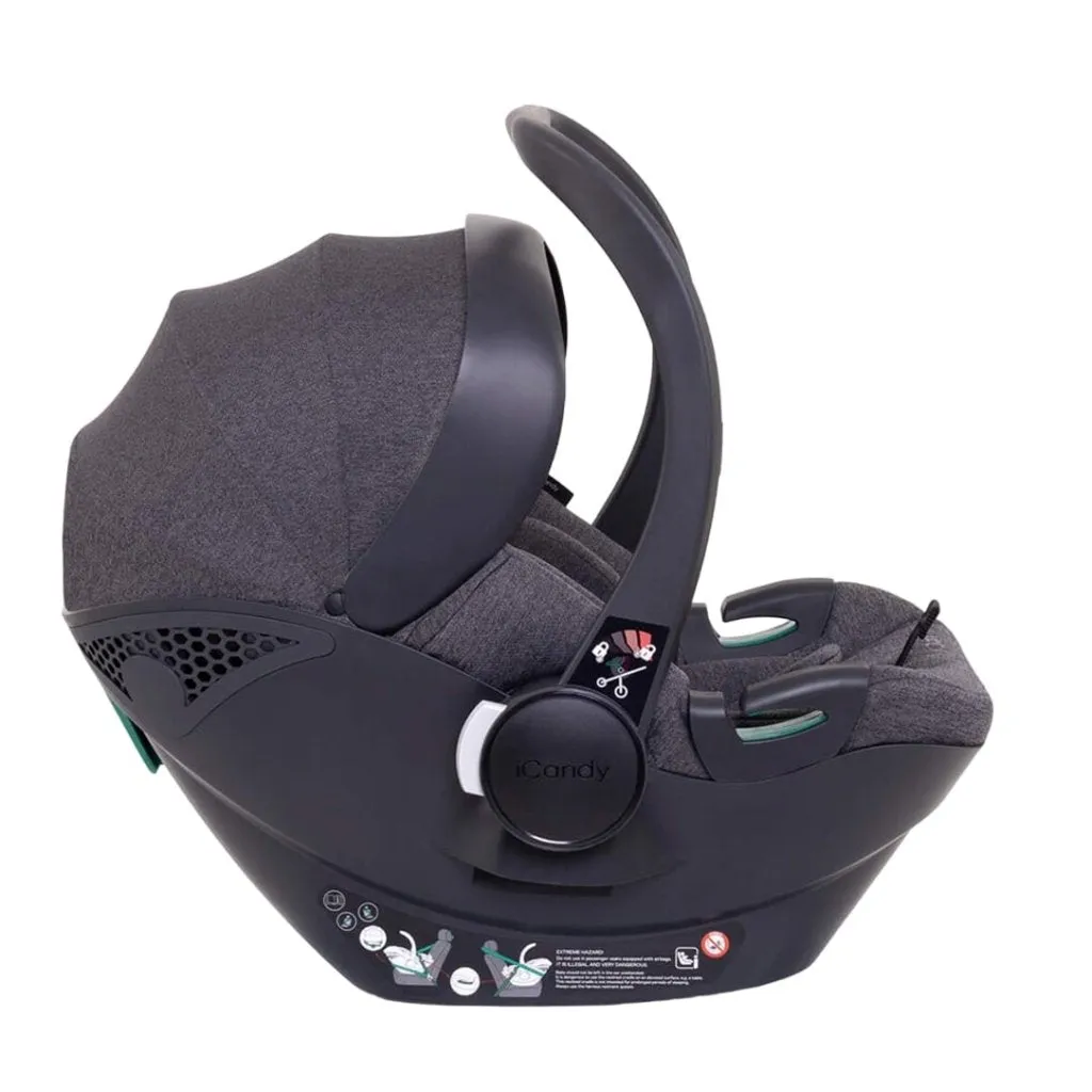 ICANDY Cocoon Car Seat & Base - Dark Grey