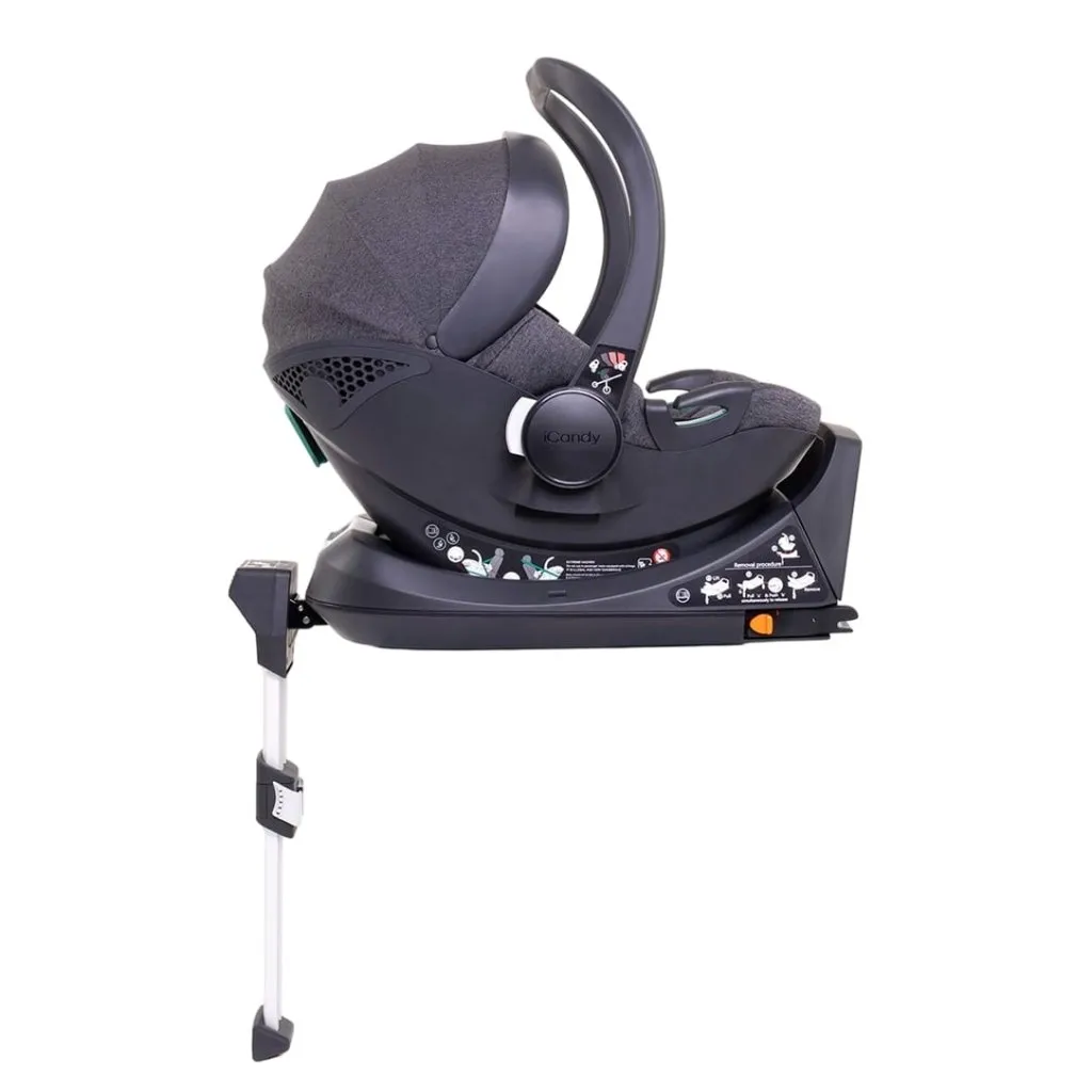 ICANDY Cocoon Car Seat & Base - Dark Grey