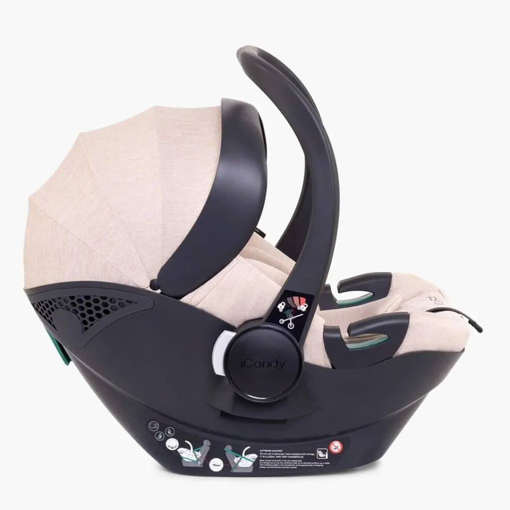 ICANDY Cocoon Car Seat & Base - Latte