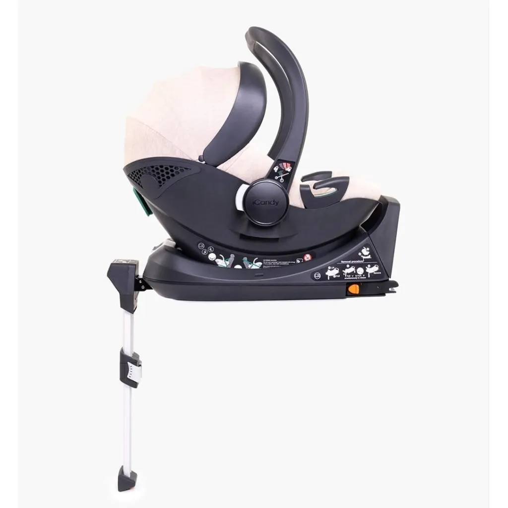 ICANDY Cocoon Car Seat & Base - Latte
