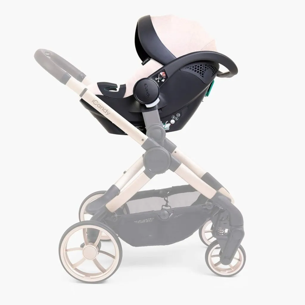 ICANDY Cocoon Car Seat & Base - Latte