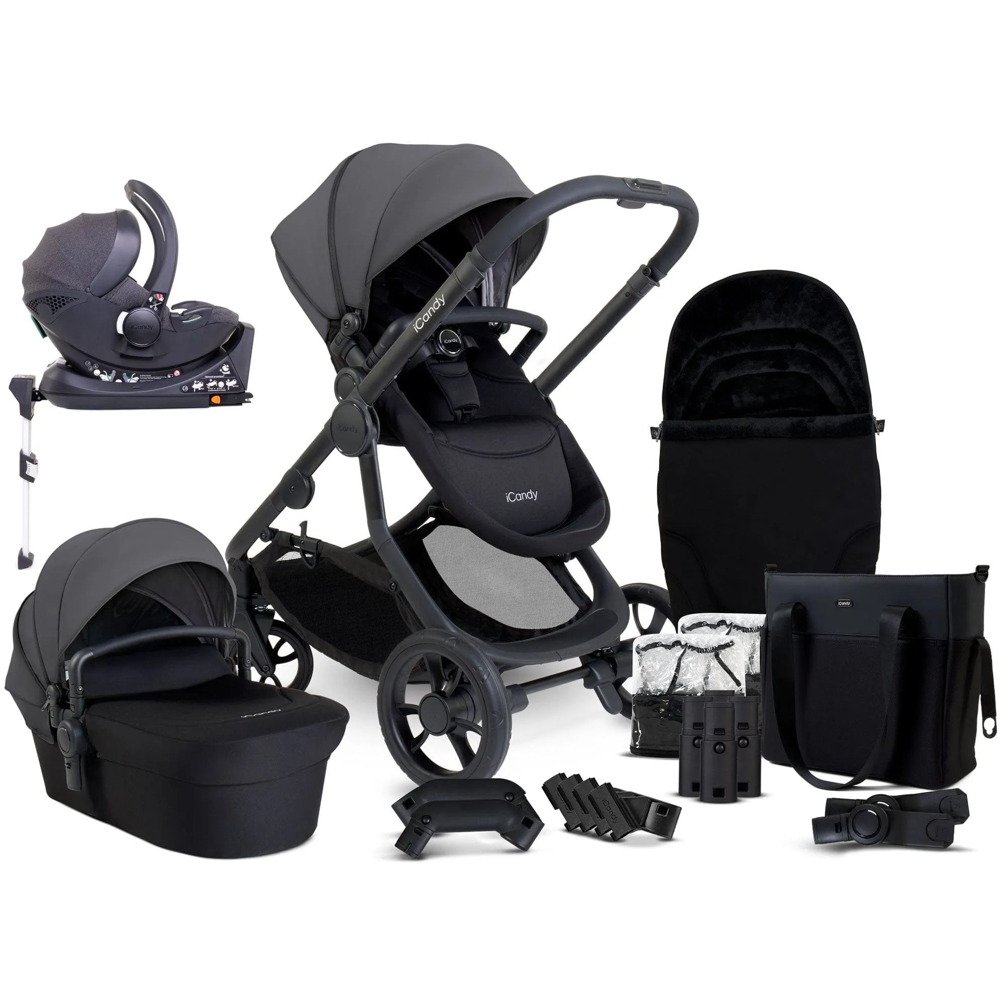 iCandy Orange 4 Complete Travel System with Cocoon in Fossil