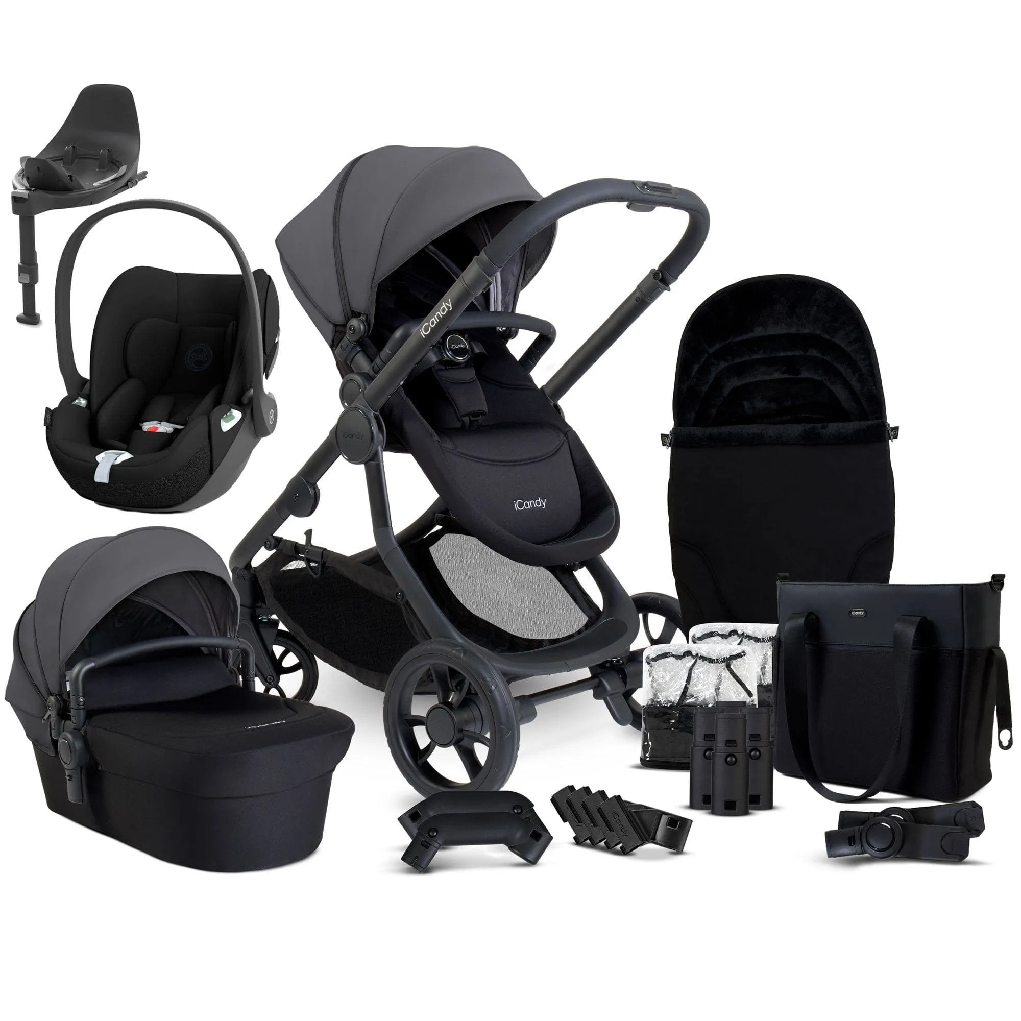 iCandy Orange 4 Cybex Travel System in Fossil