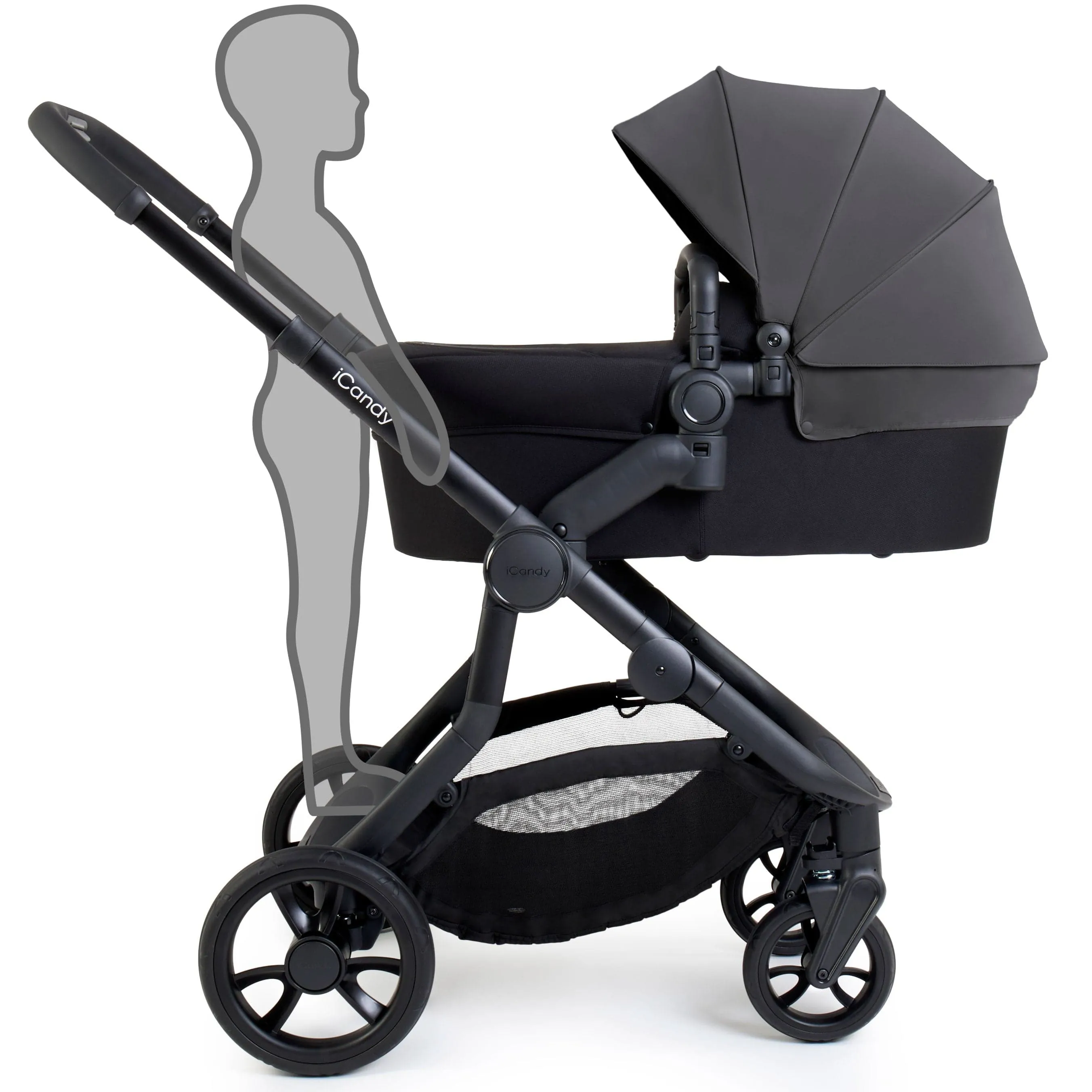 iCandy Orange 4 Cybex Travel System in Fossil
