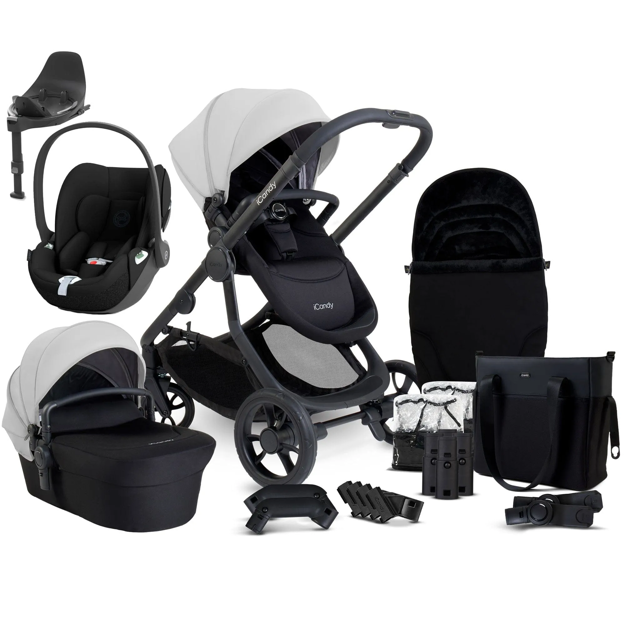 iCandy Orange 4 Cybex Travel System in Glacier