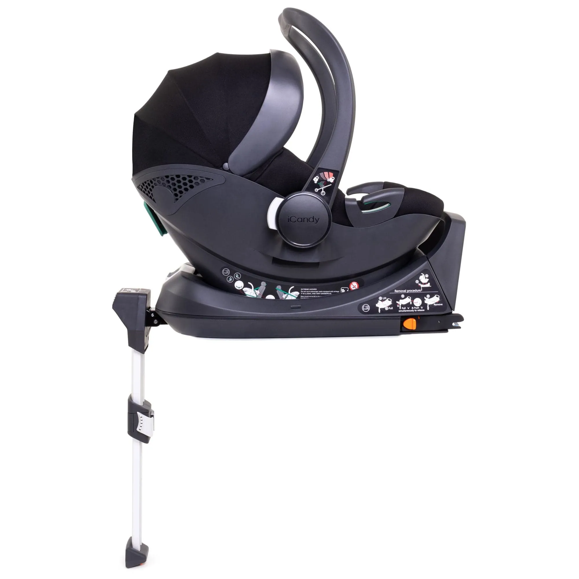 iCandy Orange 4 Double Cocoon Travel System in Black Edition