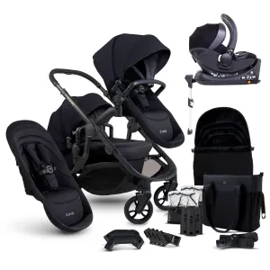 iCandy Orange 4 Double Cocoon Travel System in Black Edition
