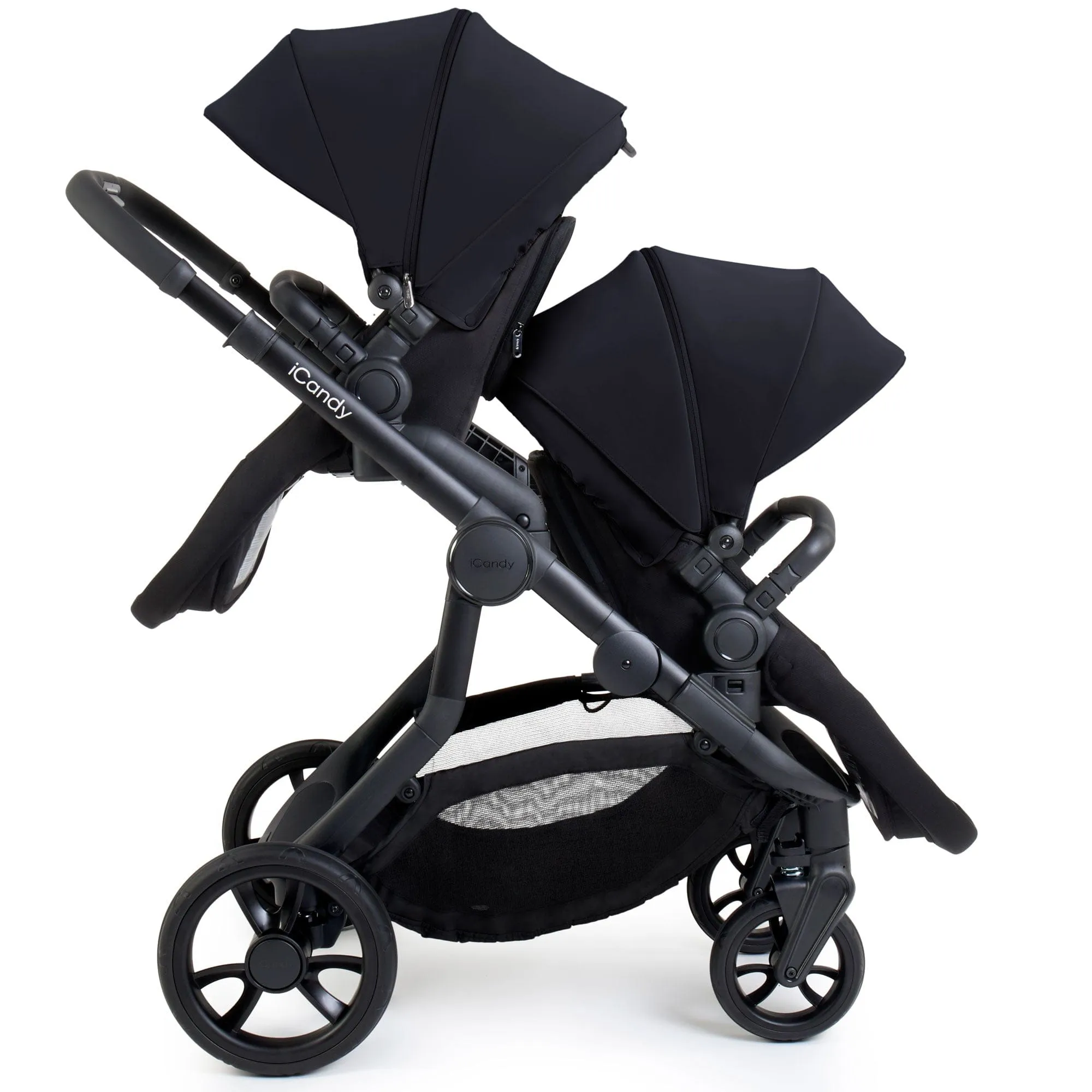 iCandy Orange 4 Double Cocoon Travel System in Black Edition