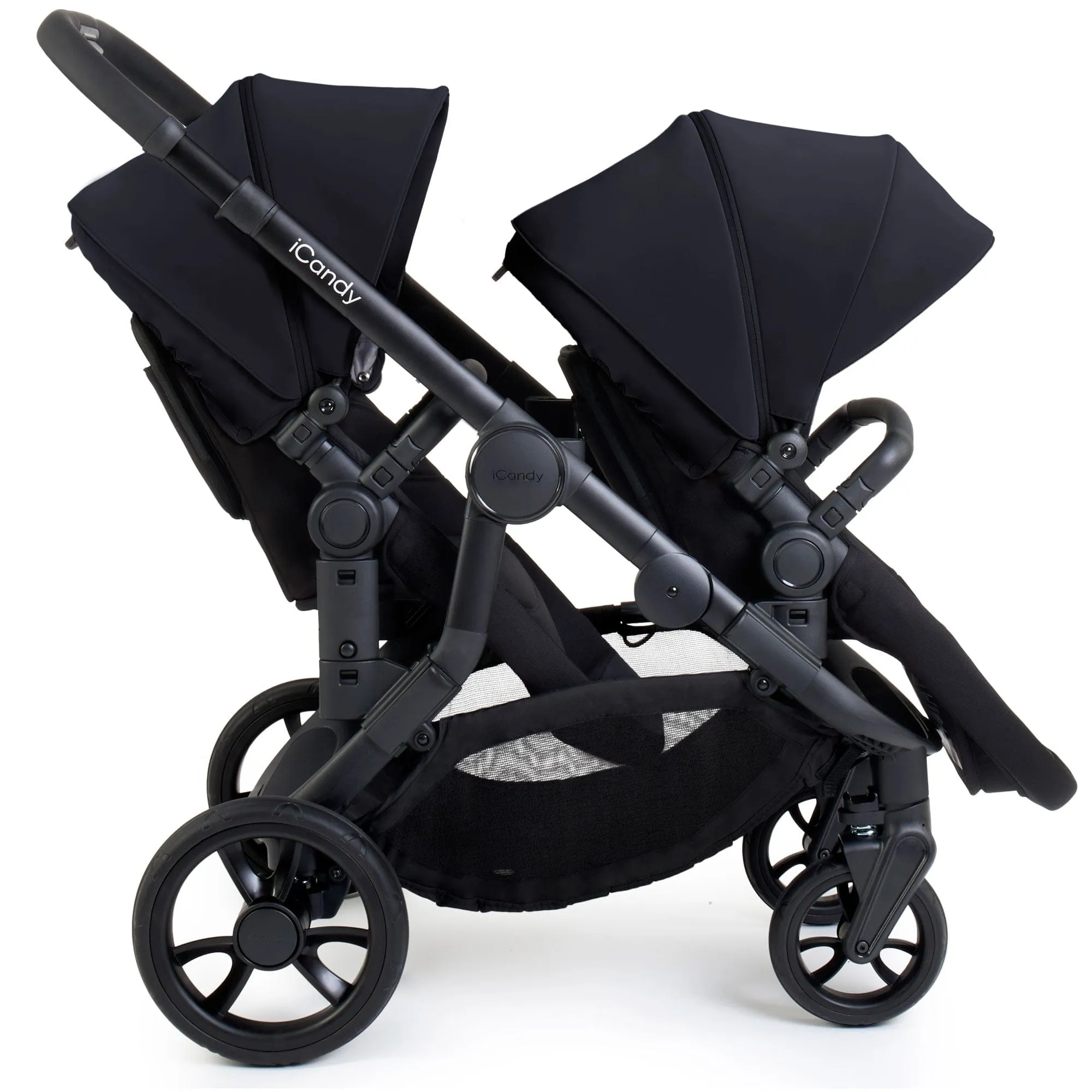 iCandy Orange 4 Double Cocoon Travel System in Black Edition