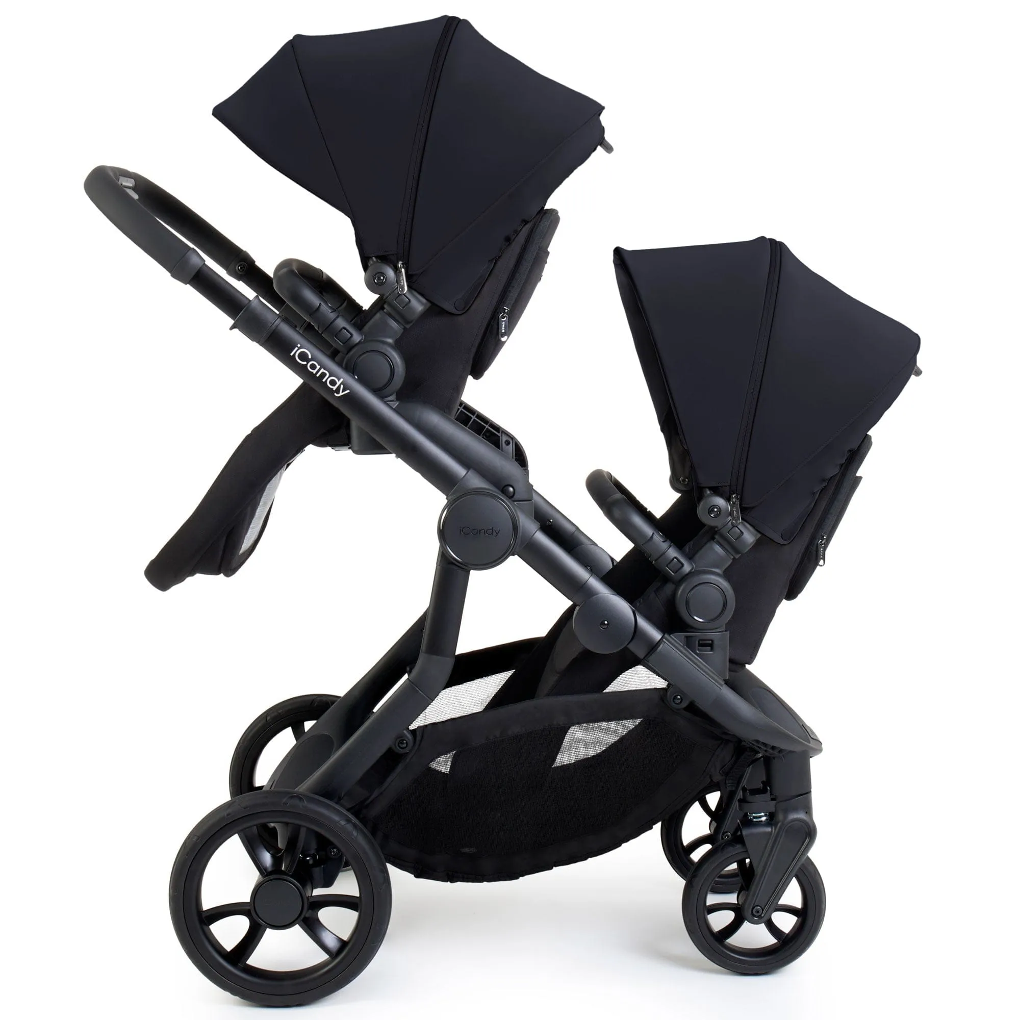 iCandy Orange 4 Double Cocoon Travel System in Black Edition