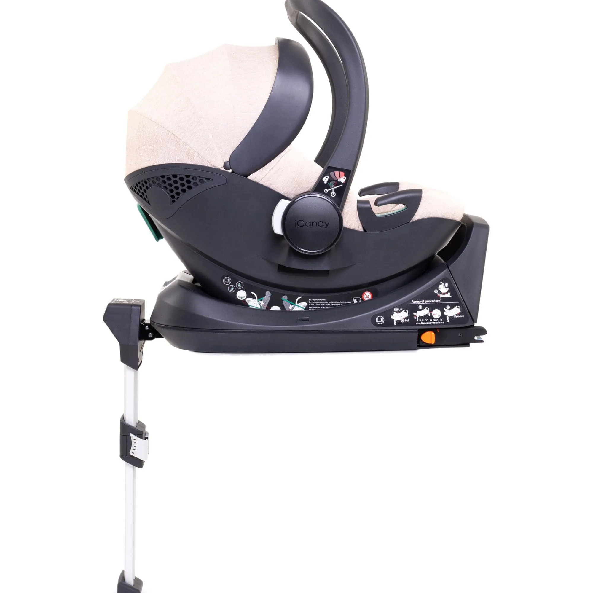 iCandy Orange 4 Double Cocoon Travel System in Latte