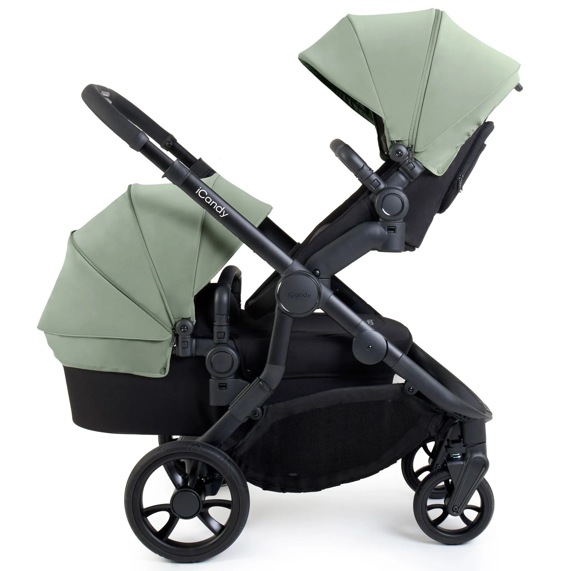 iCandy Orange 4 Double Cocoon Travel System in Pistachio