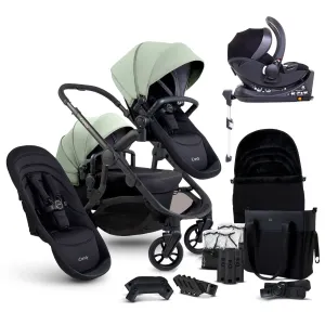 iCandy Orange 4 Double Cocoon Travel System in Pistachio