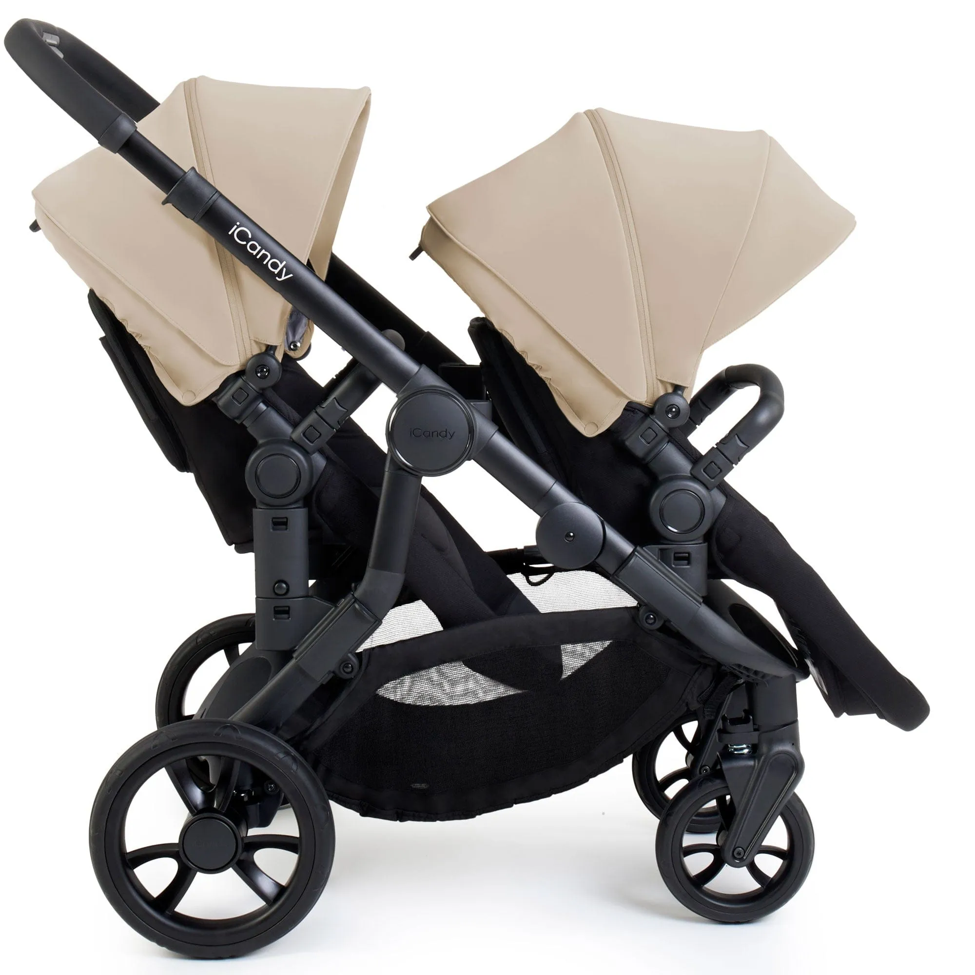 iCandy Orange 4 Double Cybex Travel System in Latte