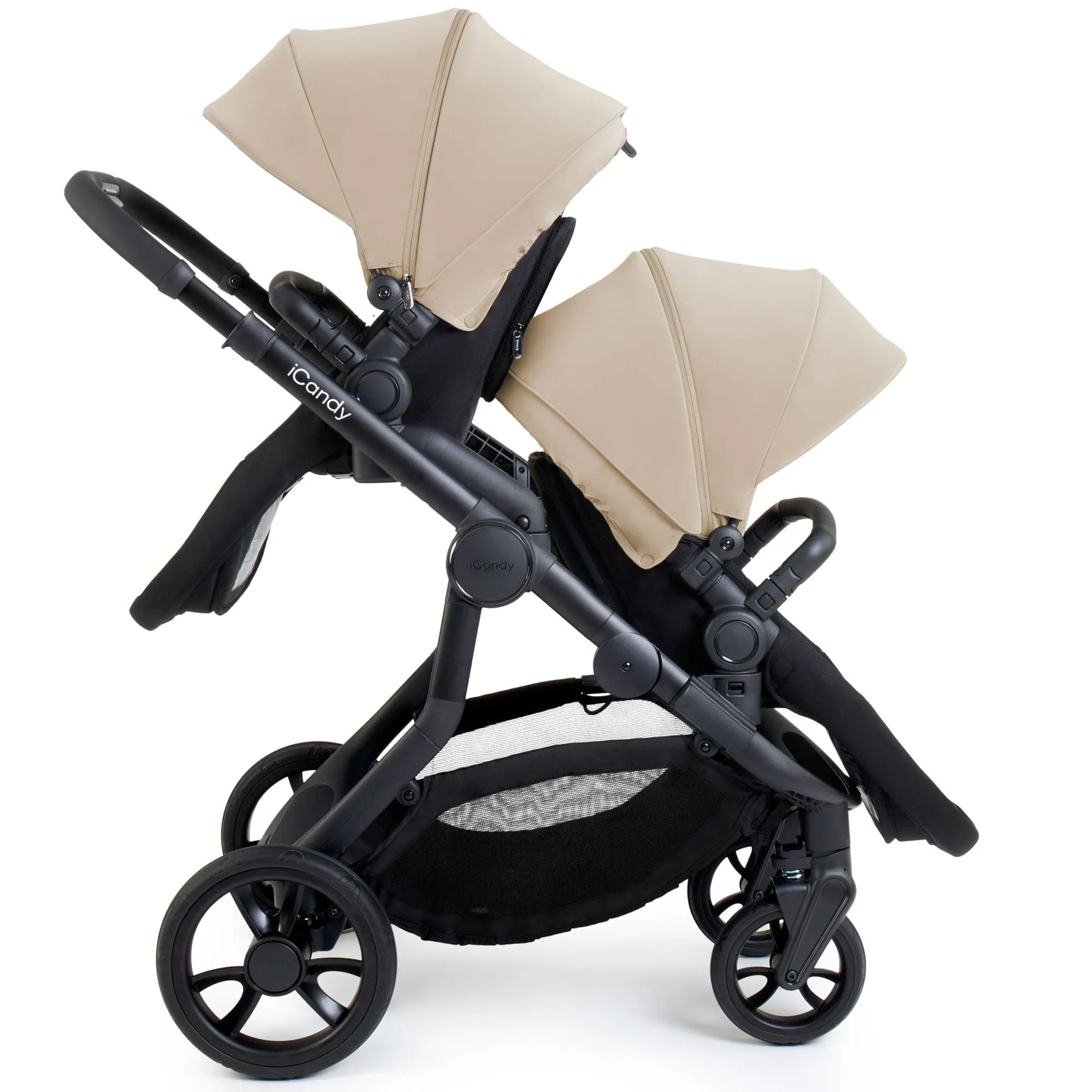 iCandy Orange 4 Double Cybex Travel System in Latte