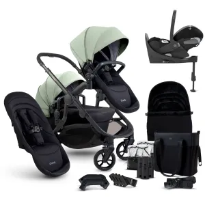iCandy Orange 4 Double Cybex Travel System in Pistachio