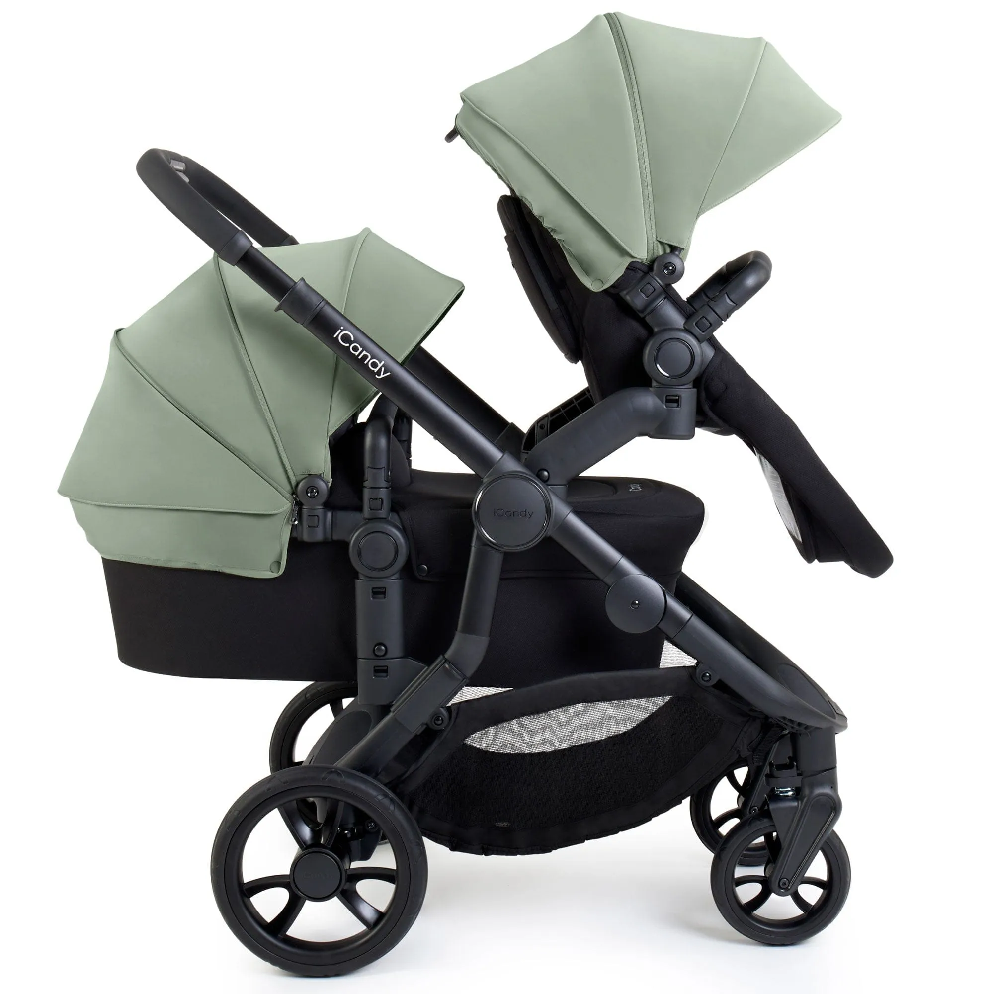 iCandy Orange 4 Double Cybex Travel System in Pistachio