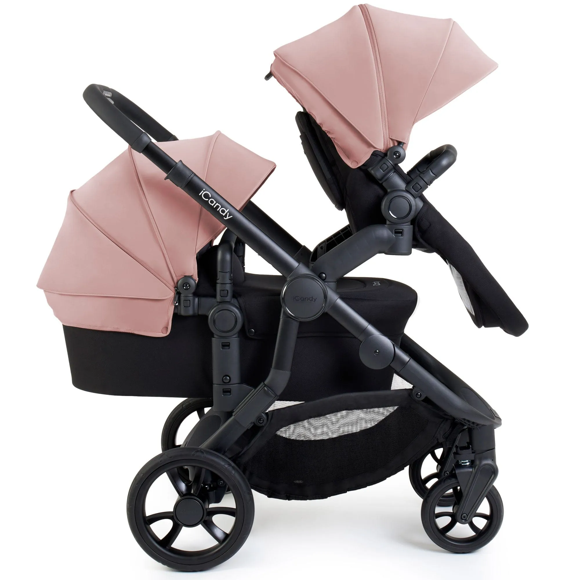 iCandy Orange 4 Double Cybex Travel System in Rose