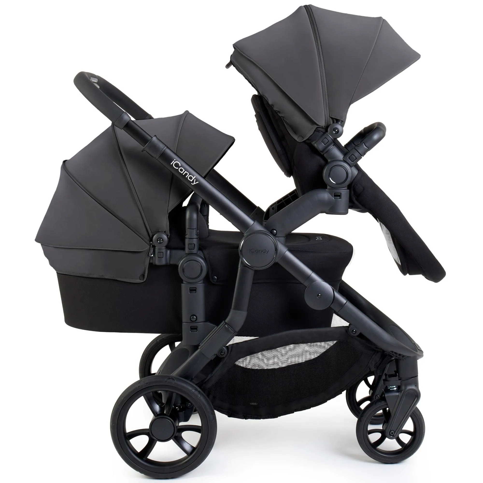 iCandy Orange 4 Double Maxi-Cosi Travel System in Fossil