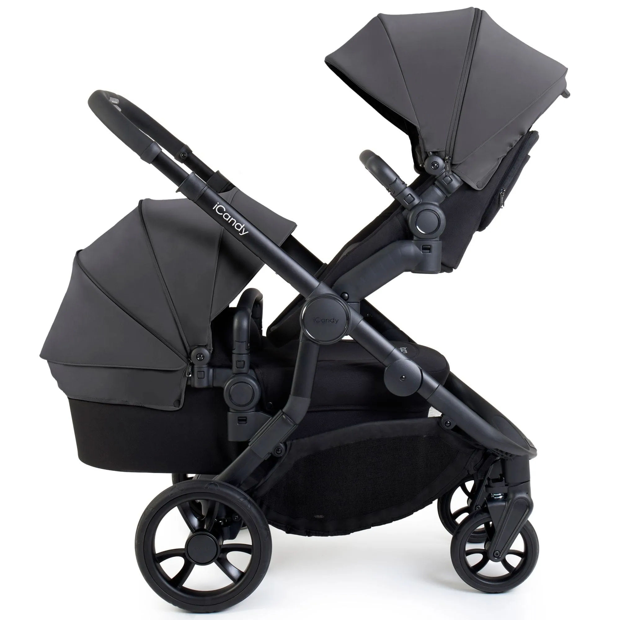 iCandy Orange 4 Double Maxi-Cosi Travel System in Fossil