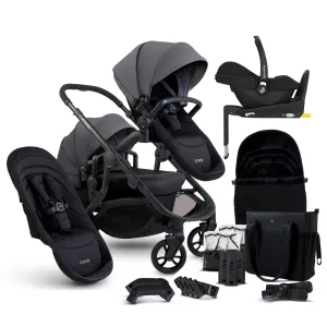 iCandy Orange 4 Double Maxi-Cosi Travel System in Fossil