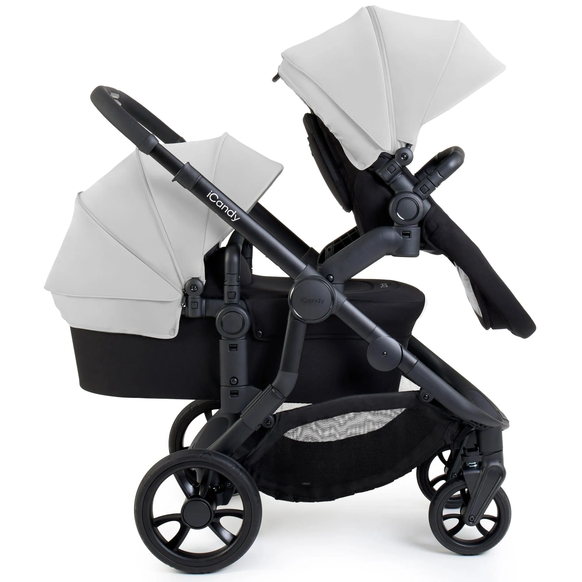 iCandy Orange 4 Double Maxi-Cosi Travel System in Glacier